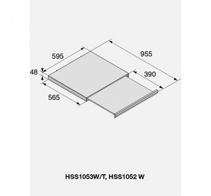 З`єднувальна планка ASKO HSS 1053 W