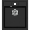 Кухонна мийка AQUASANITA NOVA SQN-100W-601 black metallic