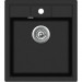 Кухонна мийка AQUASANITA NOVA SQN-100W-601 black metallic