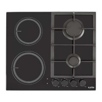 Варильна поверхня VENTOLUX HG622 B9G CS (BK) Варильна поверхня VENTOLUX HG622 B9G CS (BK)