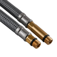 Шланг для змішувача TUCAI М10х1/2″ 0,8м АНТИКОРОЗІЯ TAQ GRIF AСB 206222 ПАРА