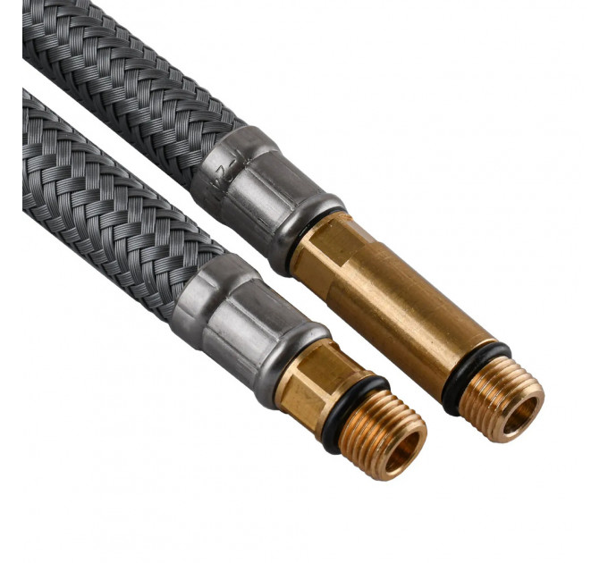 Шланг для змішувача TUCAI М10х1/2″ 0,8м АНТИКОРОЗІЯ TAQ GRIF AСB 206222 ПАРА