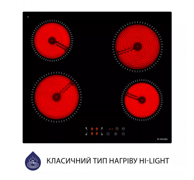 Варильна поверхня MINOLA MVH 6031 KBL