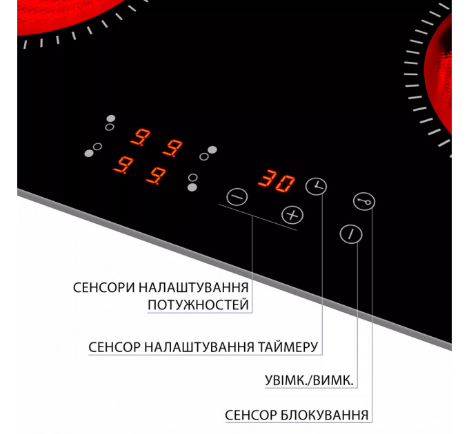 Варильна поверхня MINOLA MVH 6031 KBL