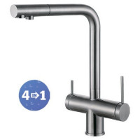 Кухонний змішувач FABIANO FKM 3140 SS Inox