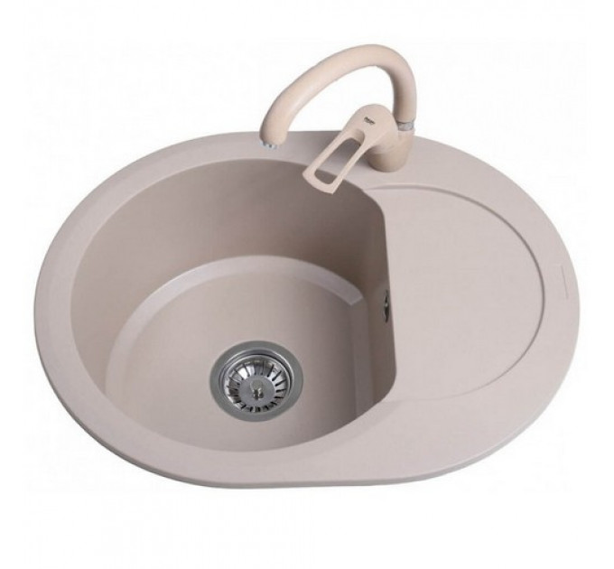 Кухонна мийка BRETTA ROUND Карамель