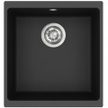 Кухонна мийка AQUASANITA Forma SQF102 Black metallic 601