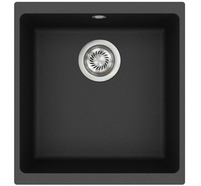 Кухонна мийка AQUASANITA Forma SQF102 Black metallic 601