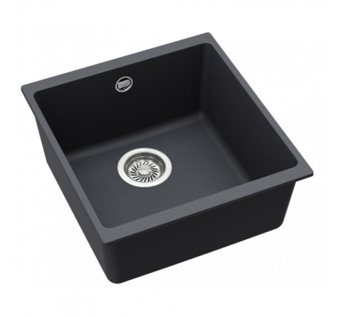 Кухонна мийка AQUASANITA Forma SQF102 Black metallic 601