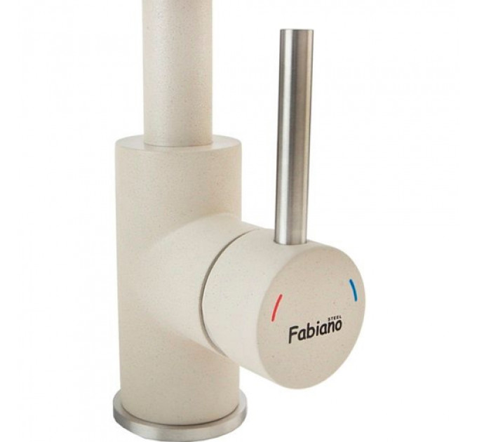 Кухонний змішувач FABIANO FKM 41 S/Steel cream