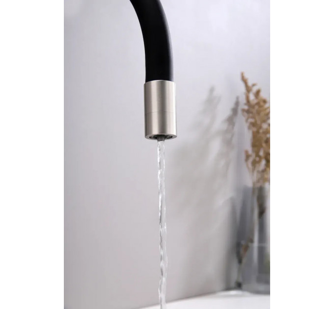 Кухонний змішувач FABIANO FKM 3126 SS Flex Inox