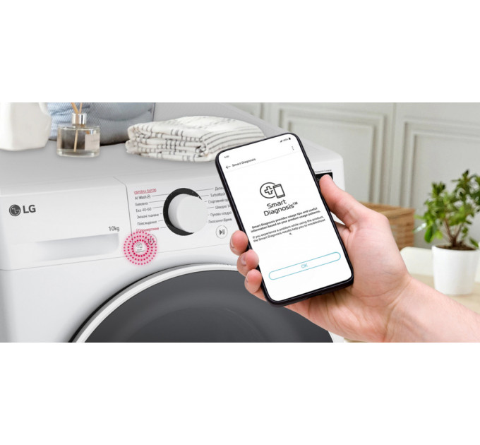 Пральна машина LG F4Y5RS0W