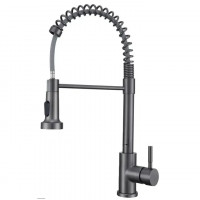 Кухонний змішувач VENTOLUX KFPFH07 PVD BK 2F