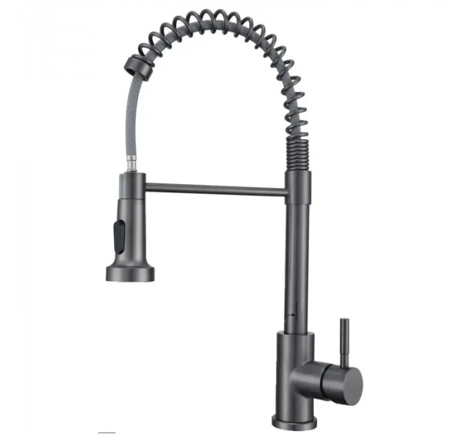 Кухонний змішувач VENTOLUX KFPFH07 PVD BK 2F