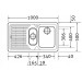 Кухонна мийка FRANKE LLL 651 крило праворуч