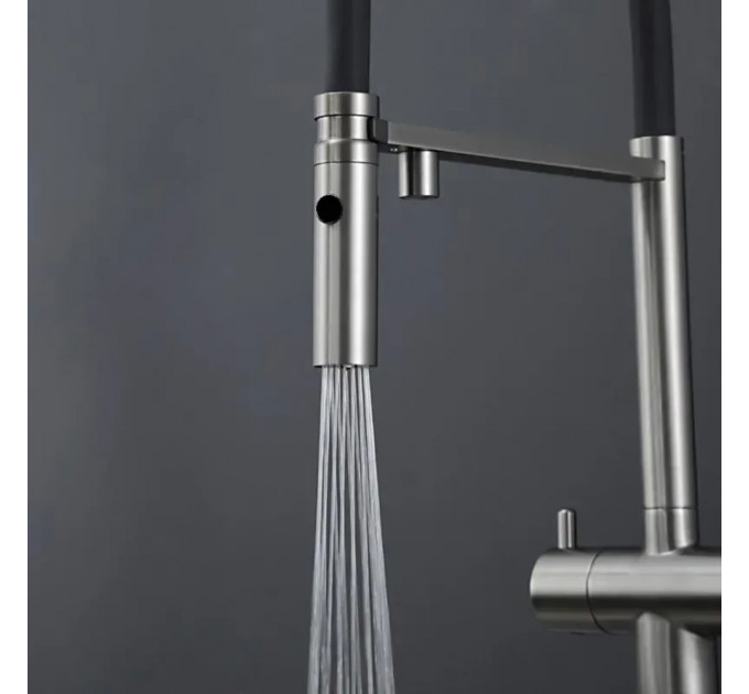 Кухонний змішувач FABIANO FKM 3130 Black Steel