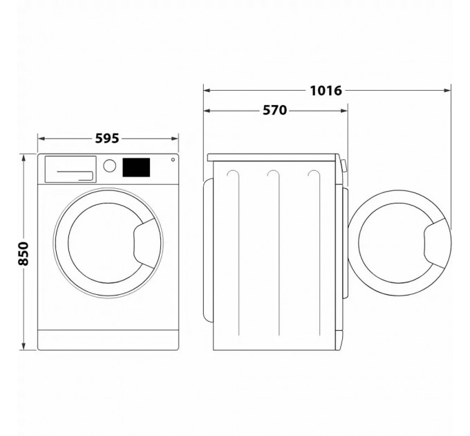 Пральна машина WHIRLPOOL FFWD8649BV UA