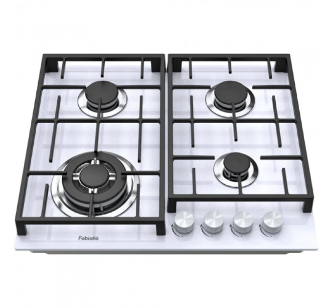 Варильна поверхня FABIANO FHG 8244 VGHT White Glass