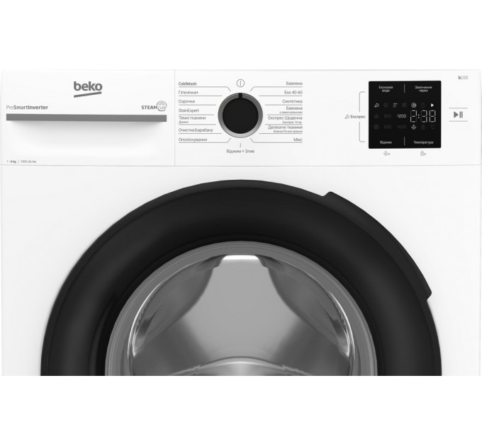Пральна машина BEKO BM1WFSU36233WB