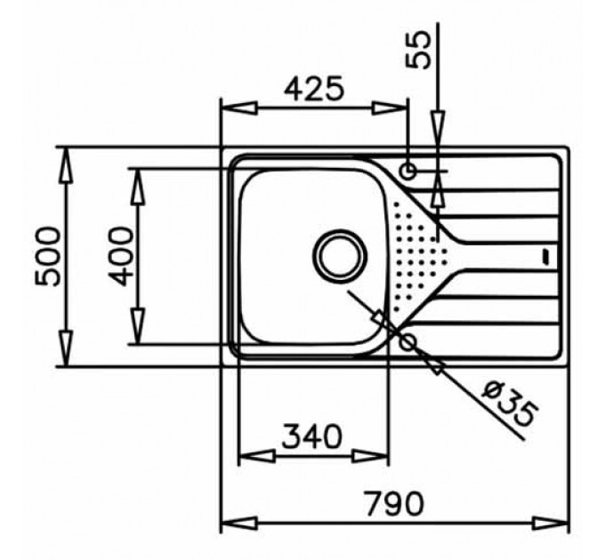 Кухонна мийка TEKA UNIVERSE 45 1B1D Мікродедор