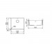 Кухонна мийка AQUASANITA Forma SQF103 Beige 110