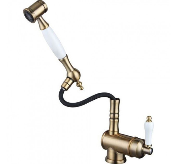 Кухонний змішувач  FKM 67P S/Steel Brass Antique