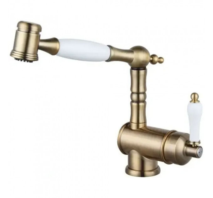 Кухонний змішувач  FKM 67P S/Steel Brass Antique