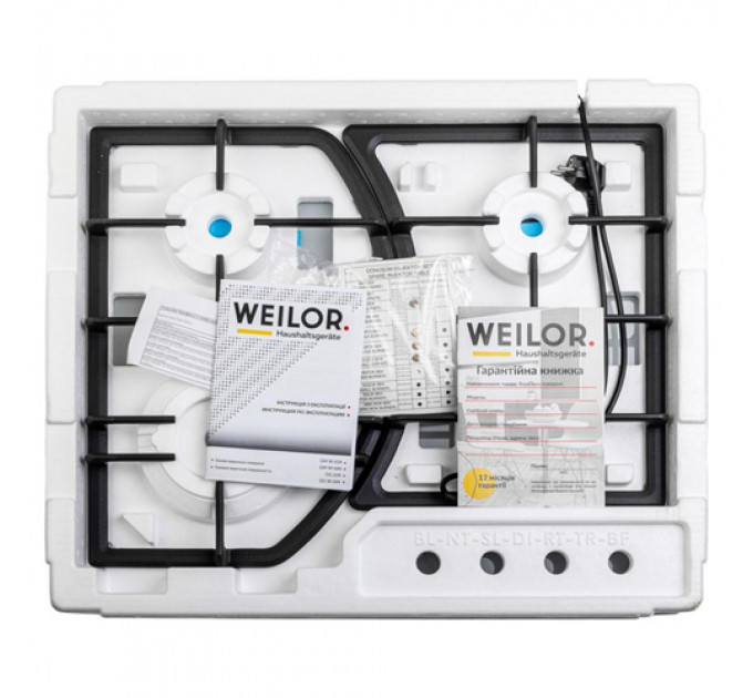 Варильна поверхня WEILOR GG W 644 WH