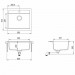 Кухонна мийка AQUASANITA QUADRO SQQ 100W-202 Alumetalic