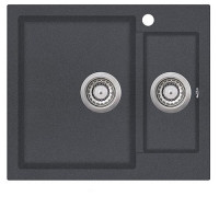 Кухонна мийка AQUASANITA TESA SQT150W-222 Graphite