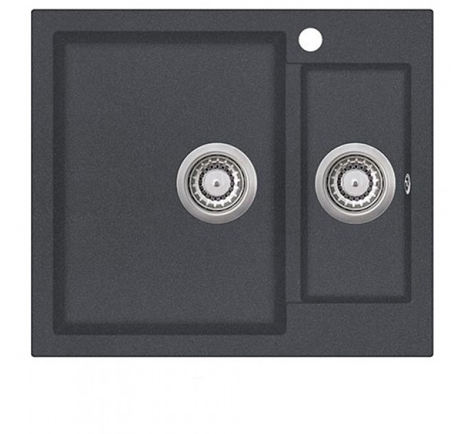 Кухонна мийка AQUASANITA TESA SQT150W-222 Graphite