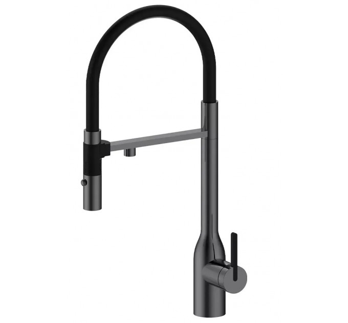 Кухонний змішувач FABIANO FKM 3129 Black Steel