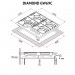 Варильна поверхня PERFELLI DIAMOND GW69C BIANCO
