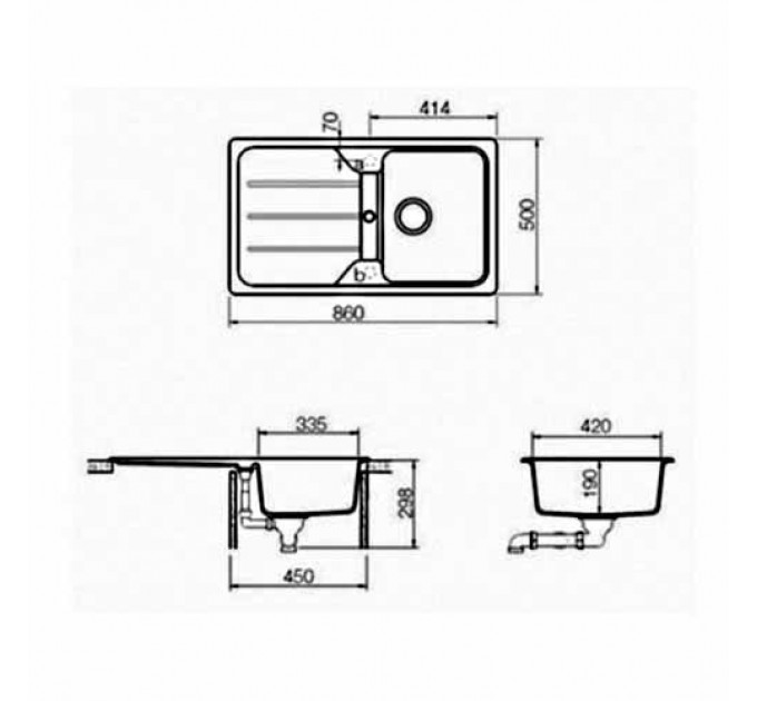 Кухонна мийка TEKA SIMPLA 45-TG КАРБОН 40144512