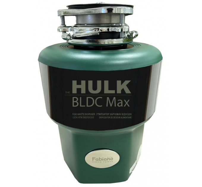 Подрібнювач харчових відходів FABIANO HULK BLDC Max