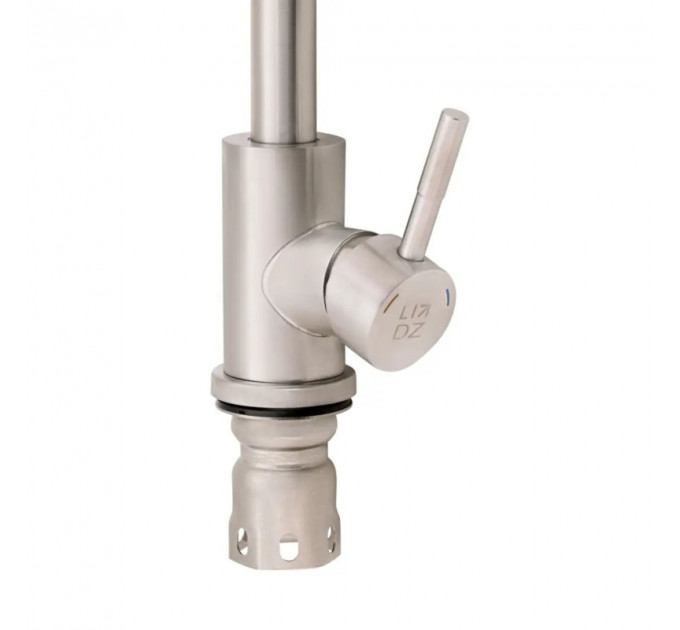 Кухонний змішувач LIDZ Aria 015F (k35) LDARI015FNKS21689 Nickel
