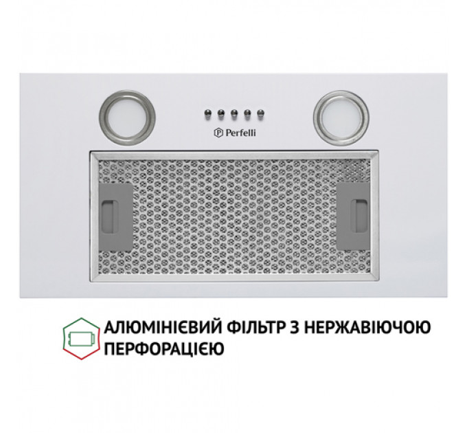 Витяжка PERFELLI BI 5652 WH 1000 LED