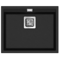 Кухонна мийка AQUASANITA DELICIA SQD 100W-601 Black metalic Кухонна мийка AQUASANITA DELICIA SQD 100W-601 Black metalic